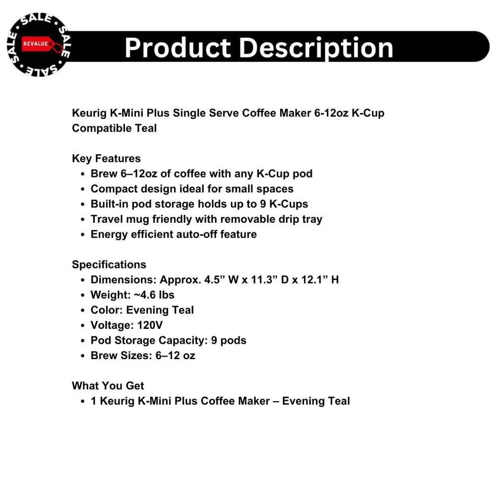 Keurig mini plus